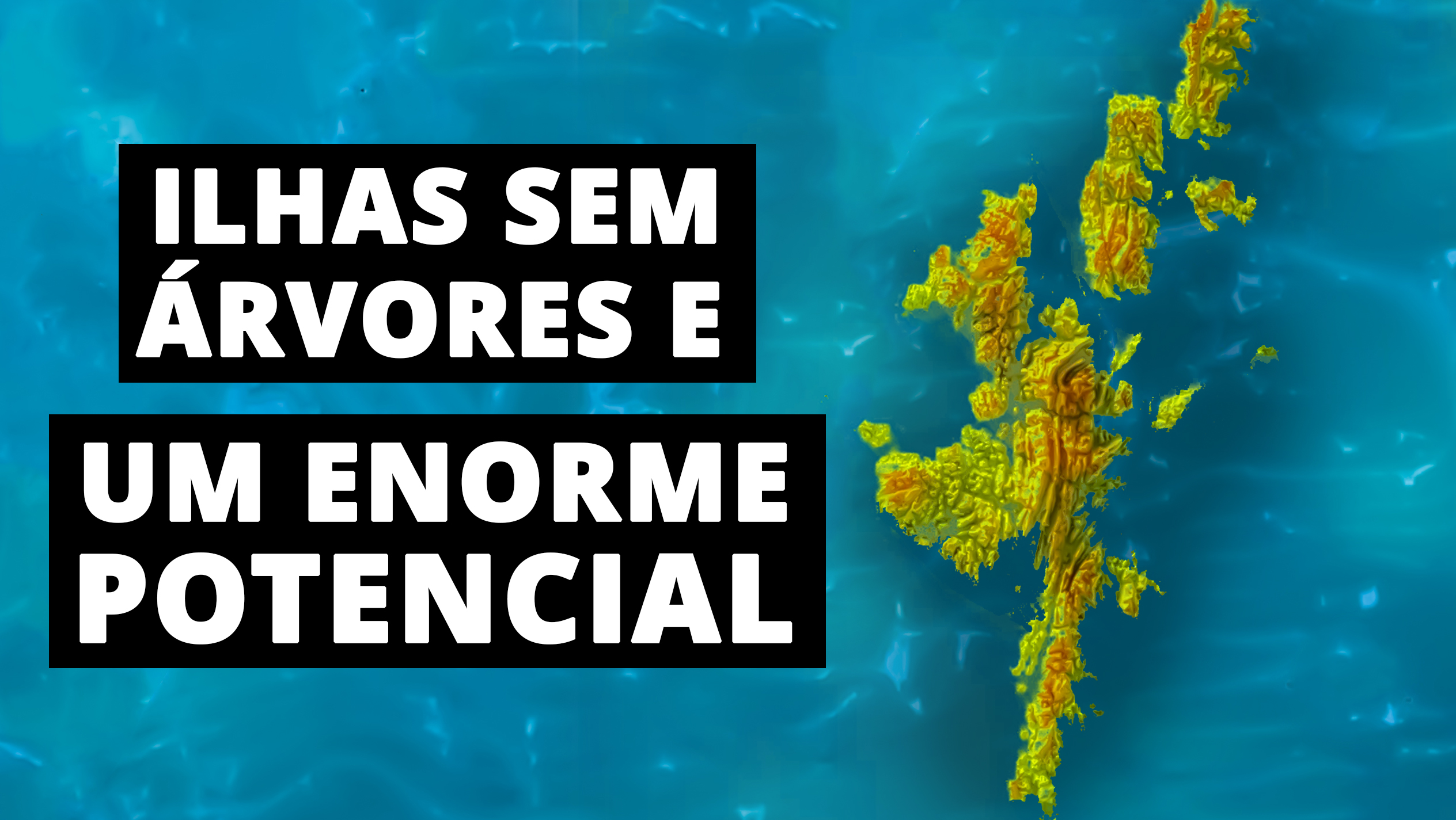 Por que não existem árvores nas ilhas Shetland?