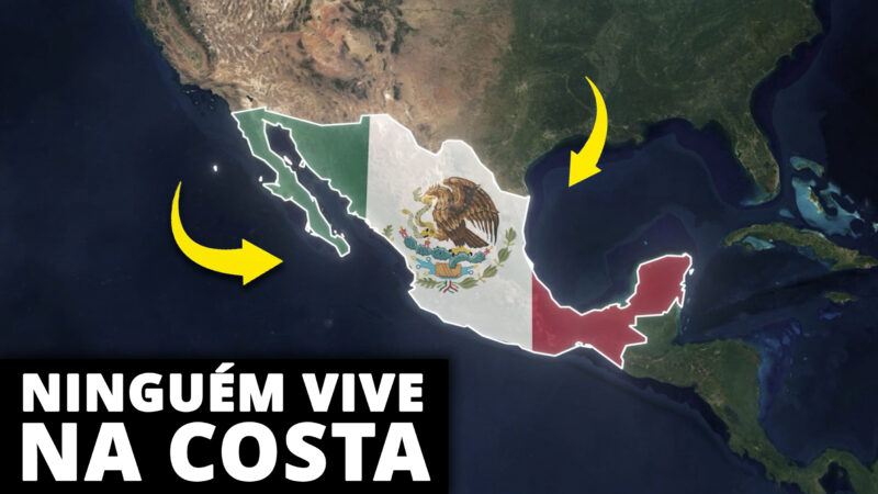 Por que o México não tem grandes cidades perto do mar?