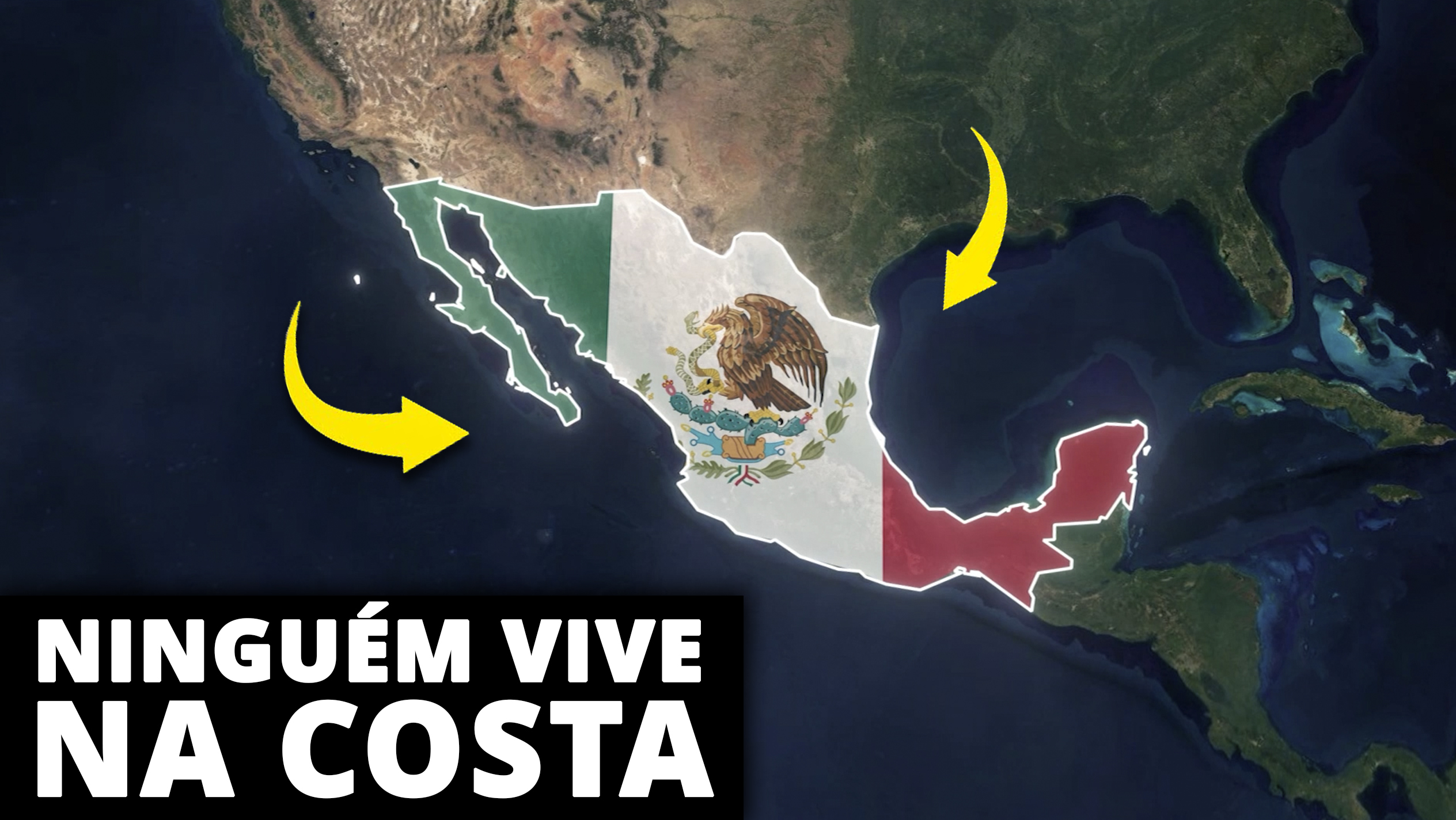 Por que o México não tem grandes cidades perto do mar?