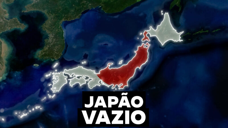 Por que 80% do Japão está vazio?