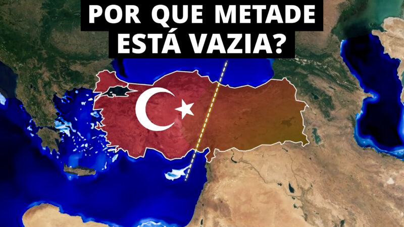 Por que 50% da Turquia está Vazia?