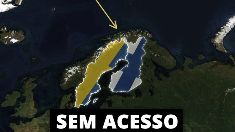 Por que a Suécia e a Finlândia não tem acesso ao Oceano?